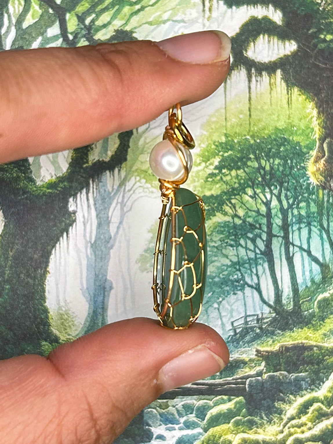 Aventurine Pendant 1AV06