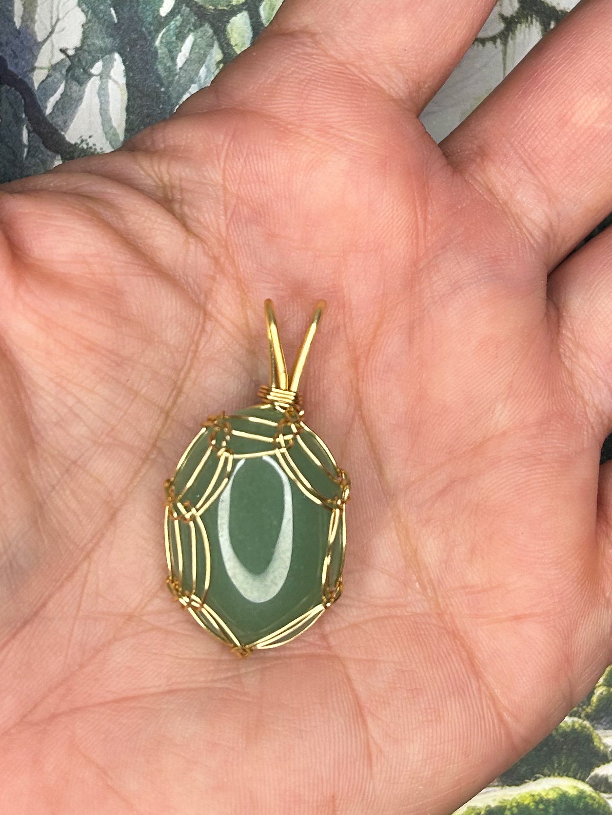 Aventurine Pendant 1AV03