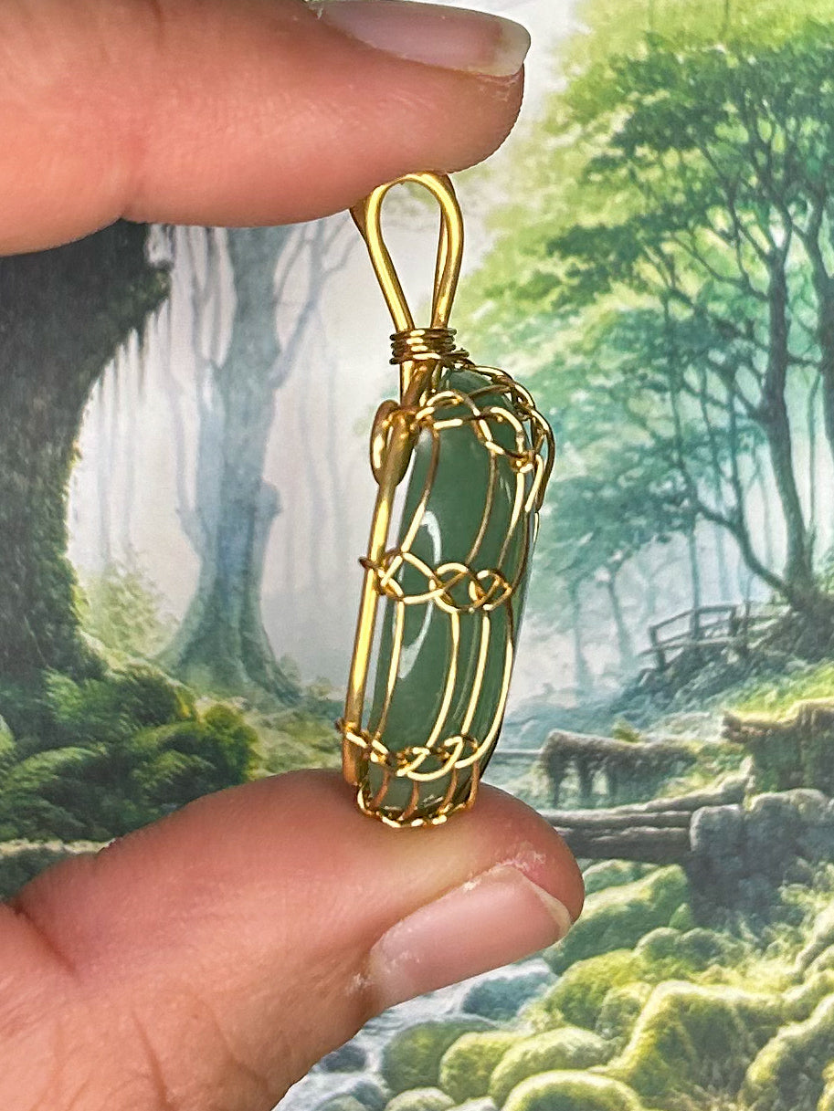 Aventurine Pendant 1AV03