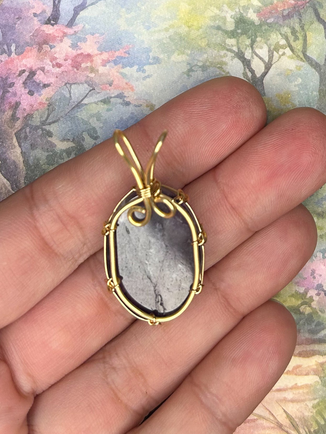 Amethyst Pendant 1AM15