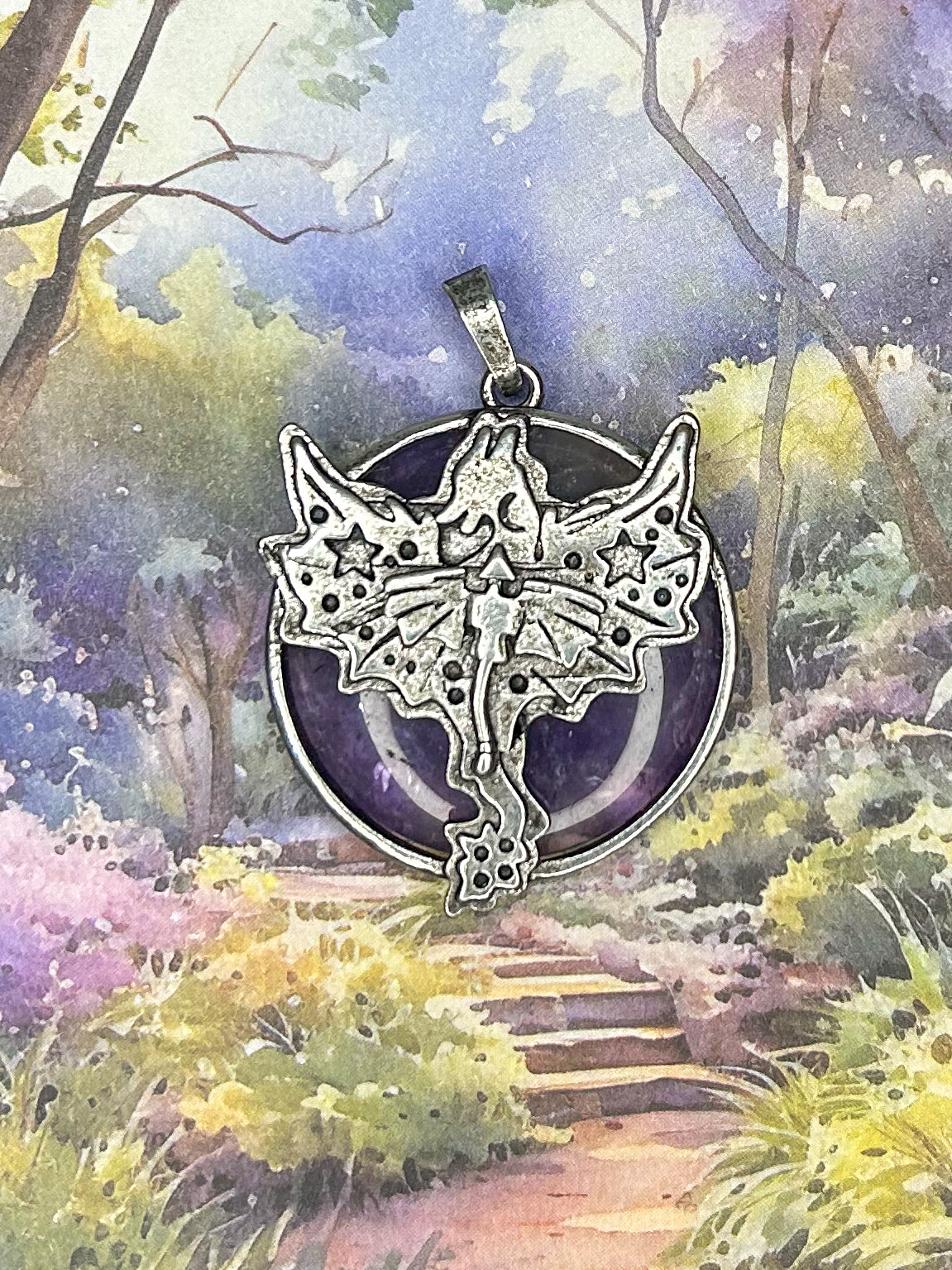 Amethyst Pendant 1AM07