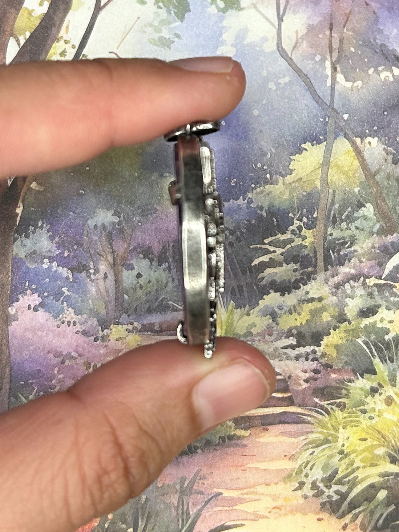 Amethyst Pendant 1AM07