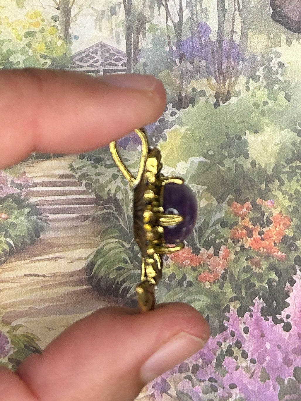 Amethyst Pendant 1AM14