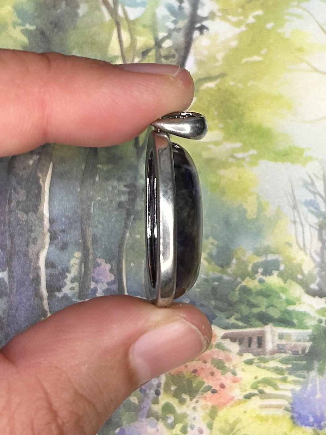 Amethyst Pendant 1AM10