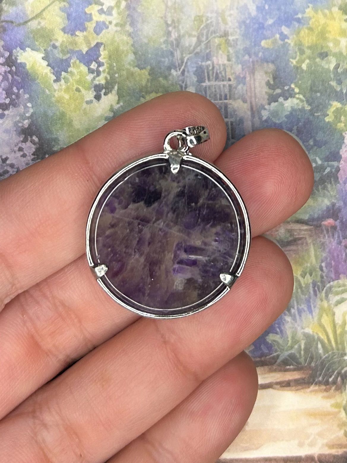 Amethyst Pendant 1AM01