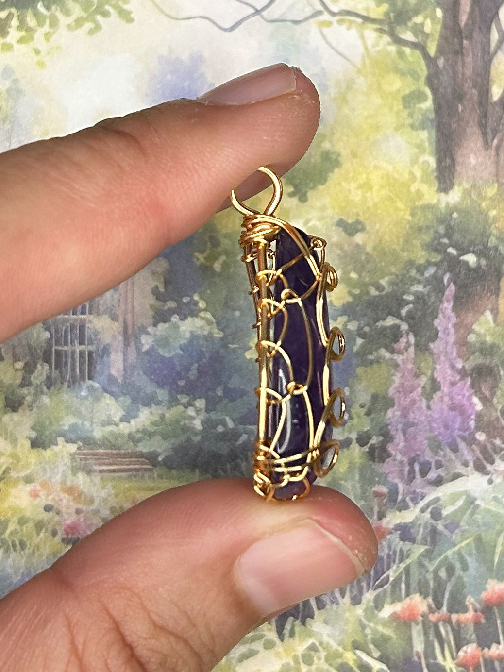 Amethyst Pendant 1AM05