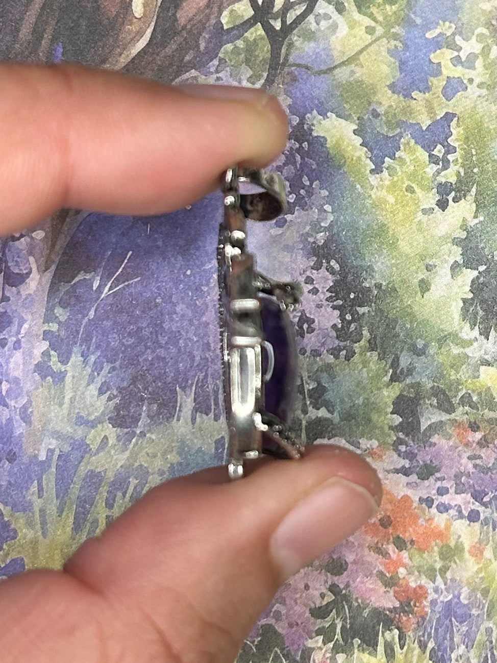 Amethyst Pendant 1AM18