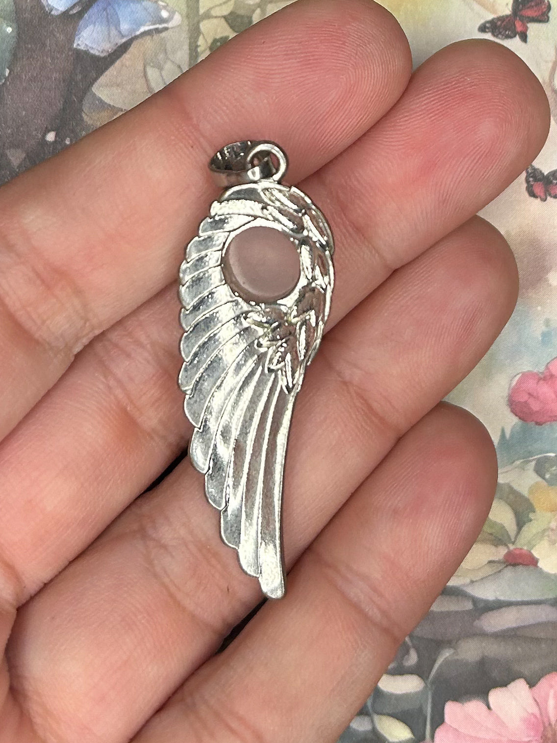 Rose Quartz Pendant 1RQ07