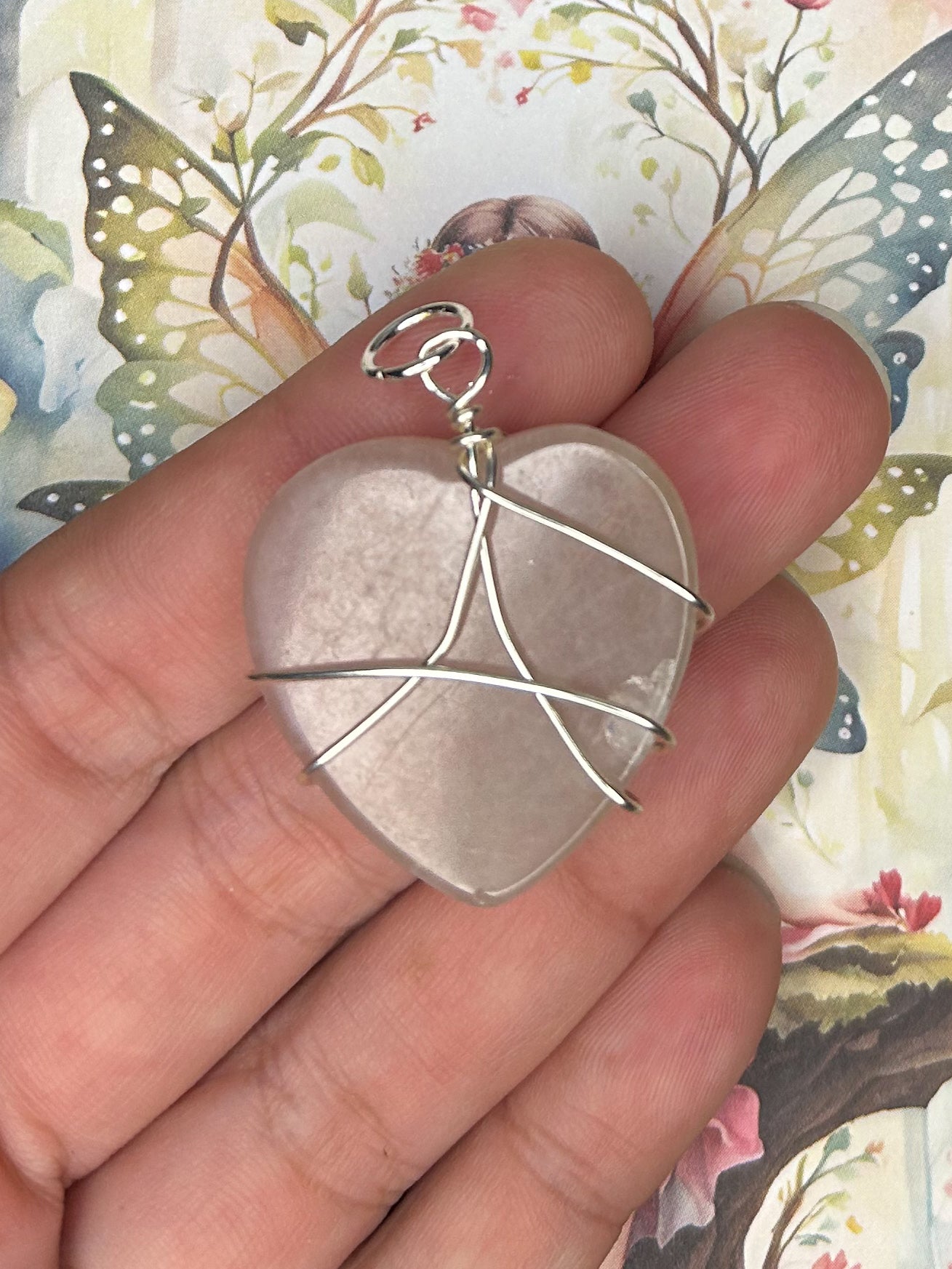 Rose Quartz Pendant 1RQ01