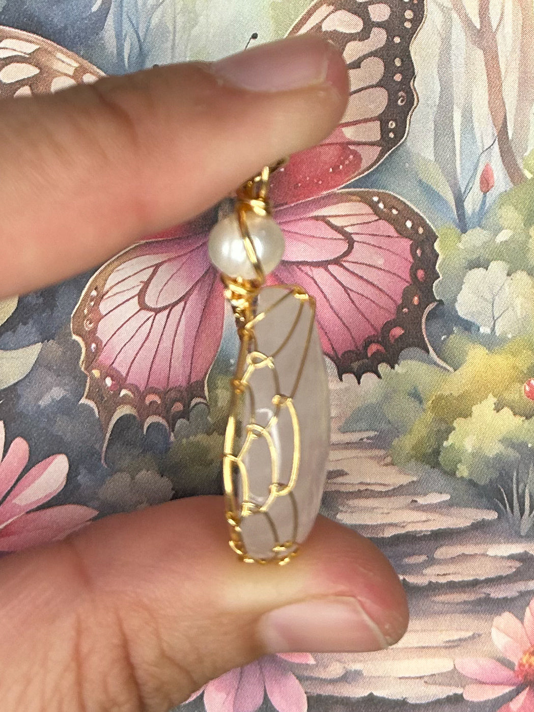 Rose Quartz Pendant 1RQ06
