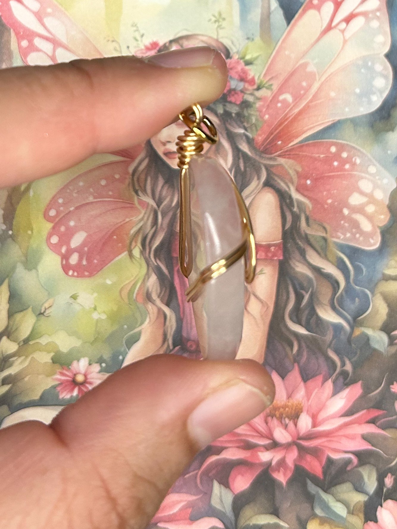 Rose Quartz Pendant 1RQ03