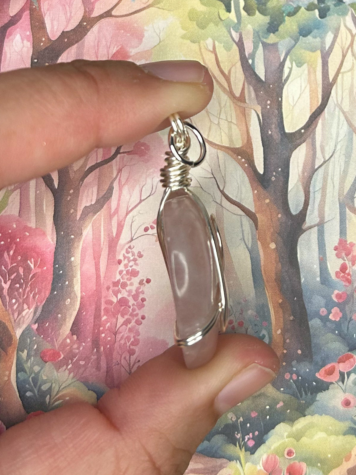 Rose Quartz Pendant 1RQ04