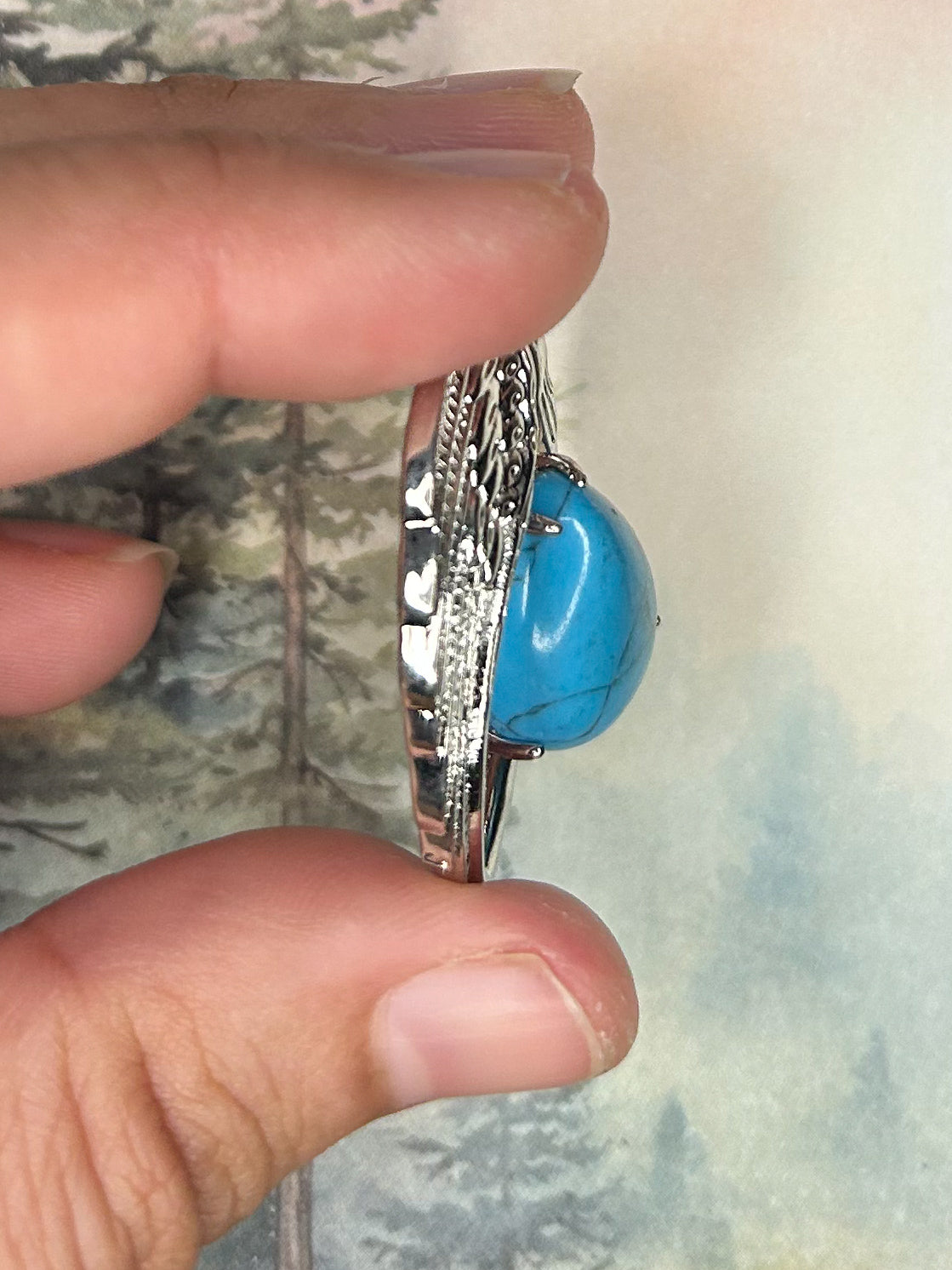 Turquoise Pendant 1TQ08