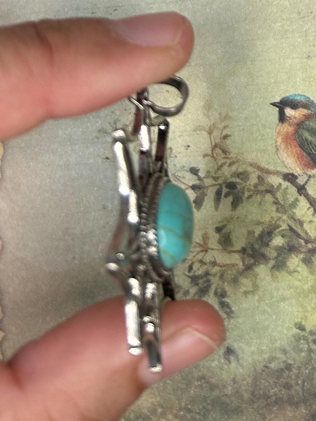 Turquoise Pendant 1TQ07