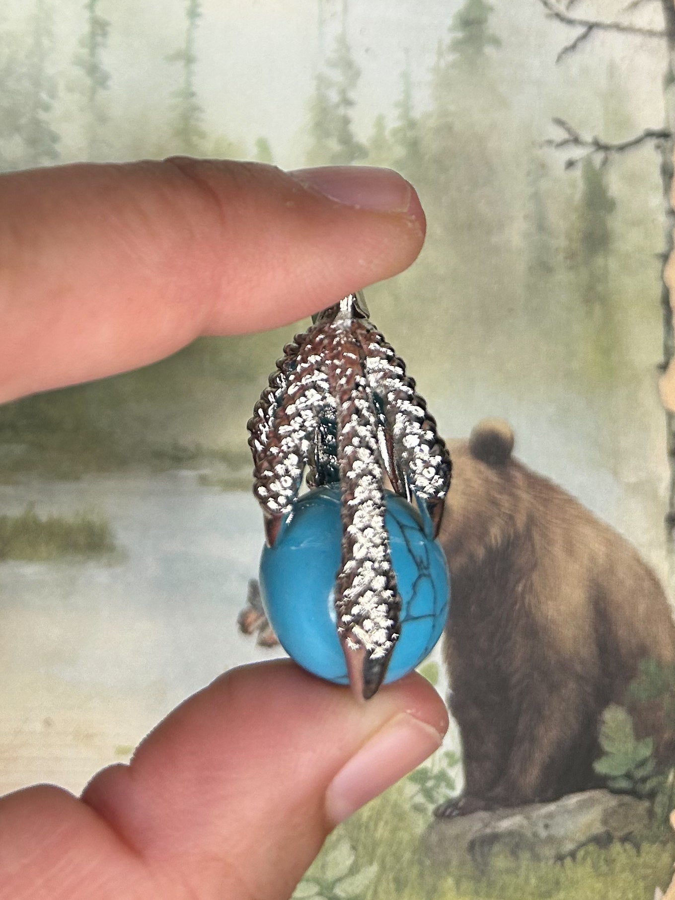 Turquoise Pendant 1TQ06