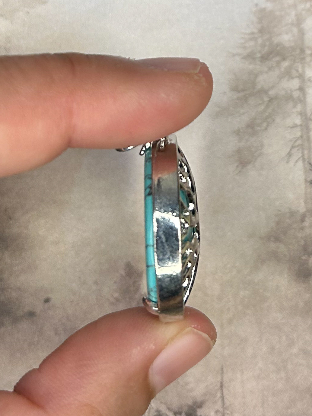 Turquoise Pendant 1TQ04