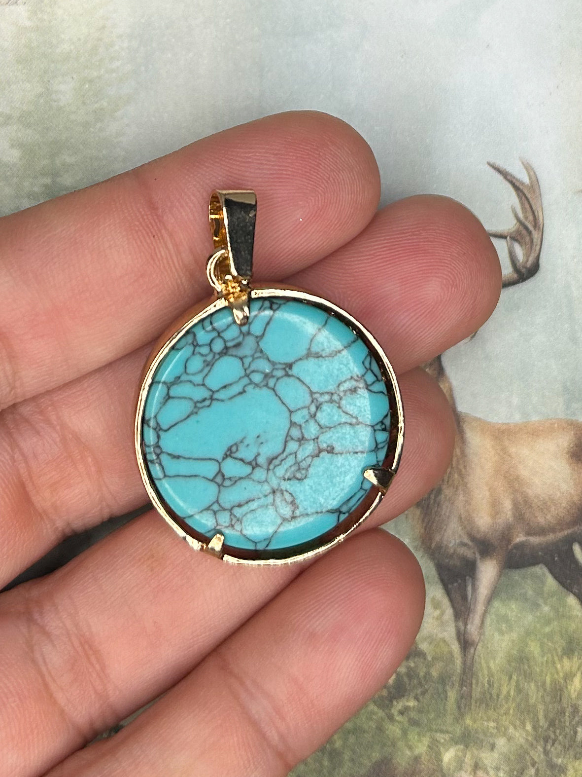 Turquoise Pendant 1TQ05