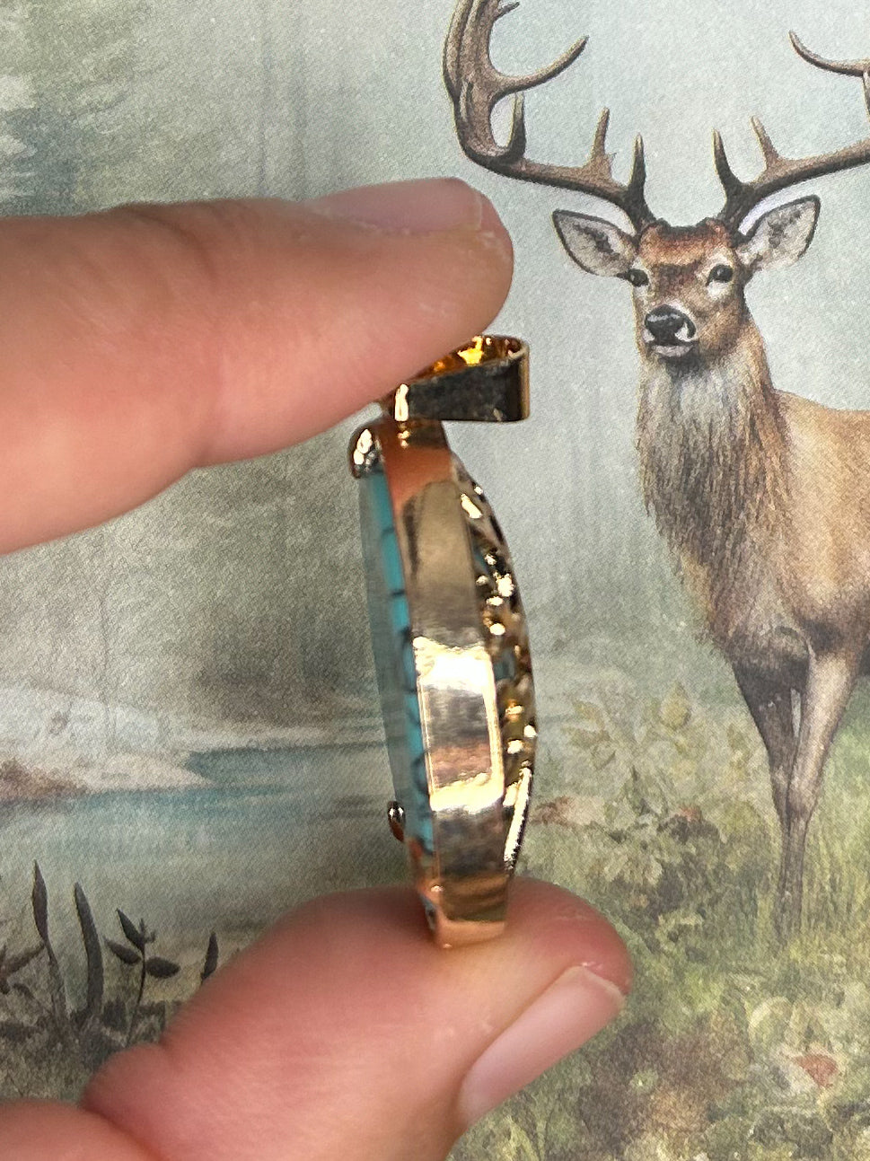 Turquoise Pendant 1TQ05