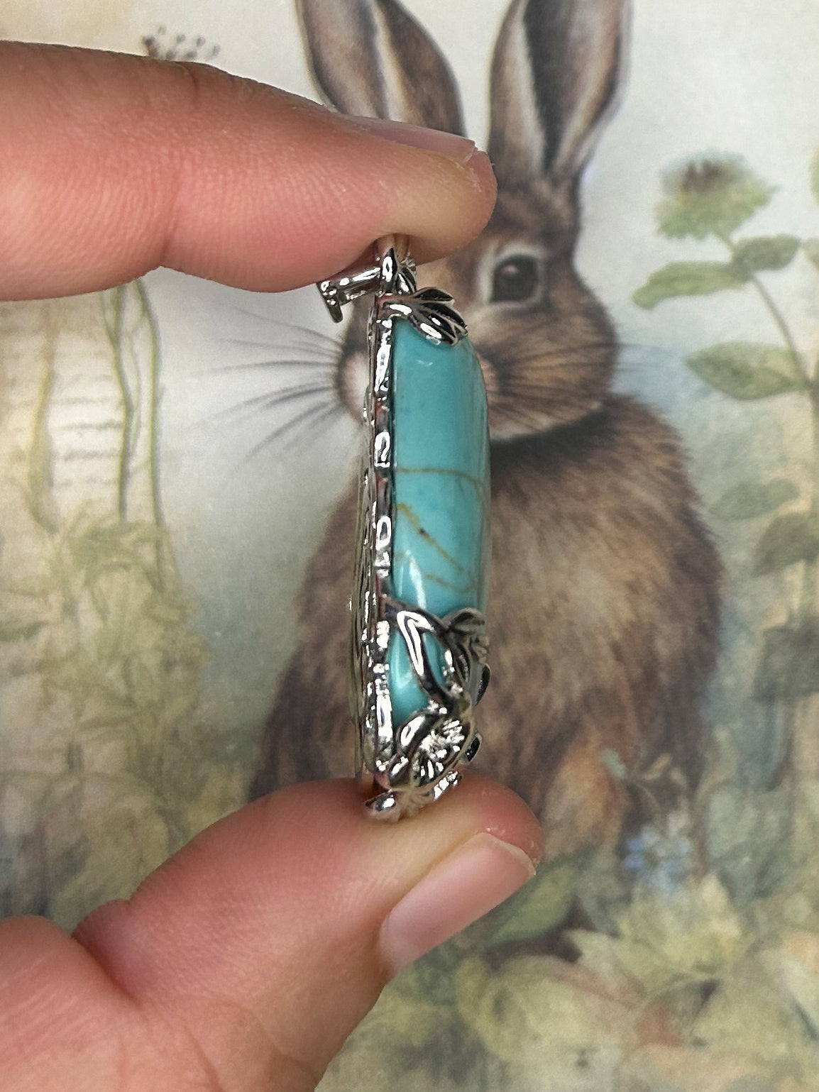 Turquoise Pendant 1TQ01