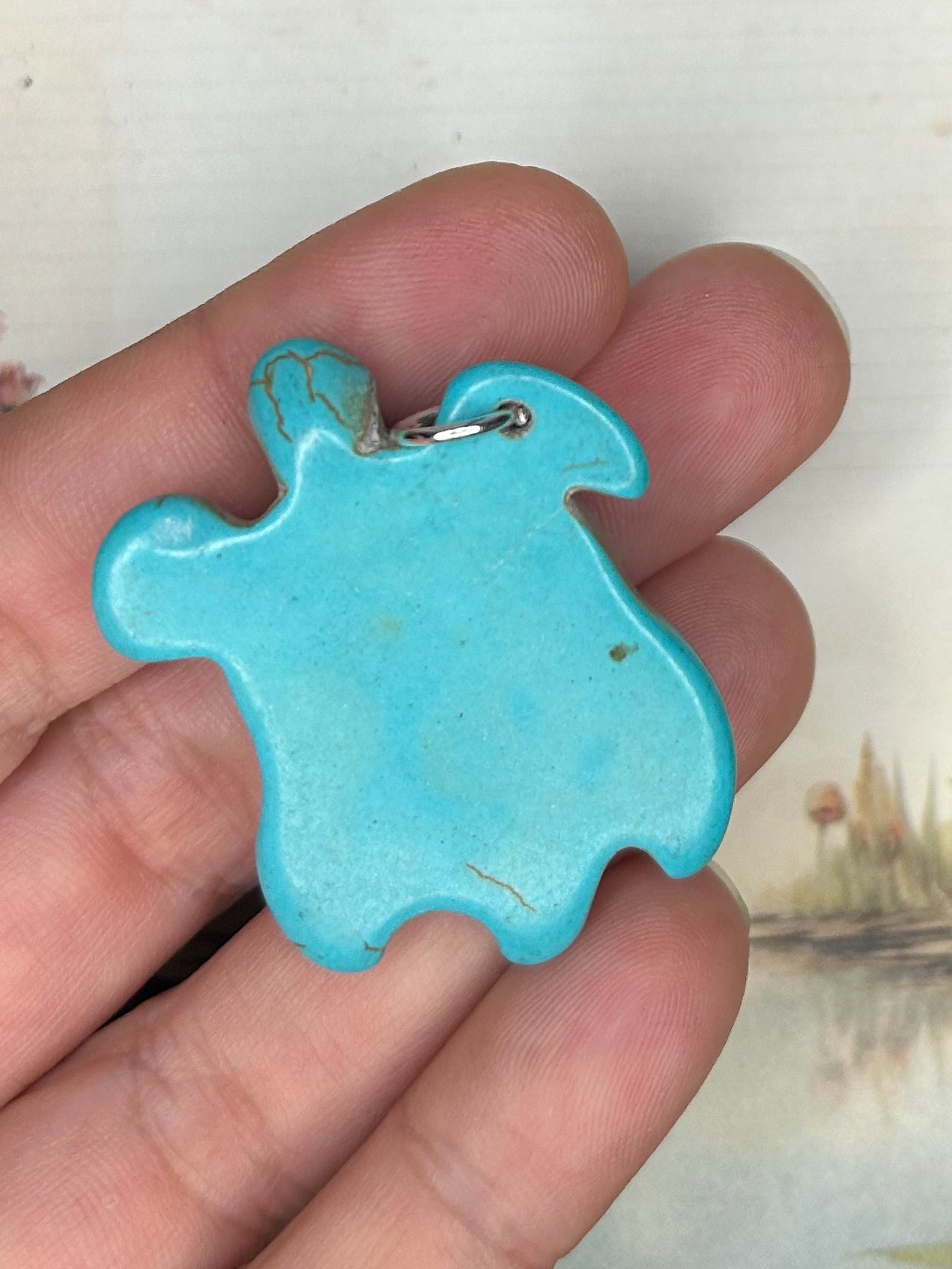 Turquoise Pendant 1TQ02
