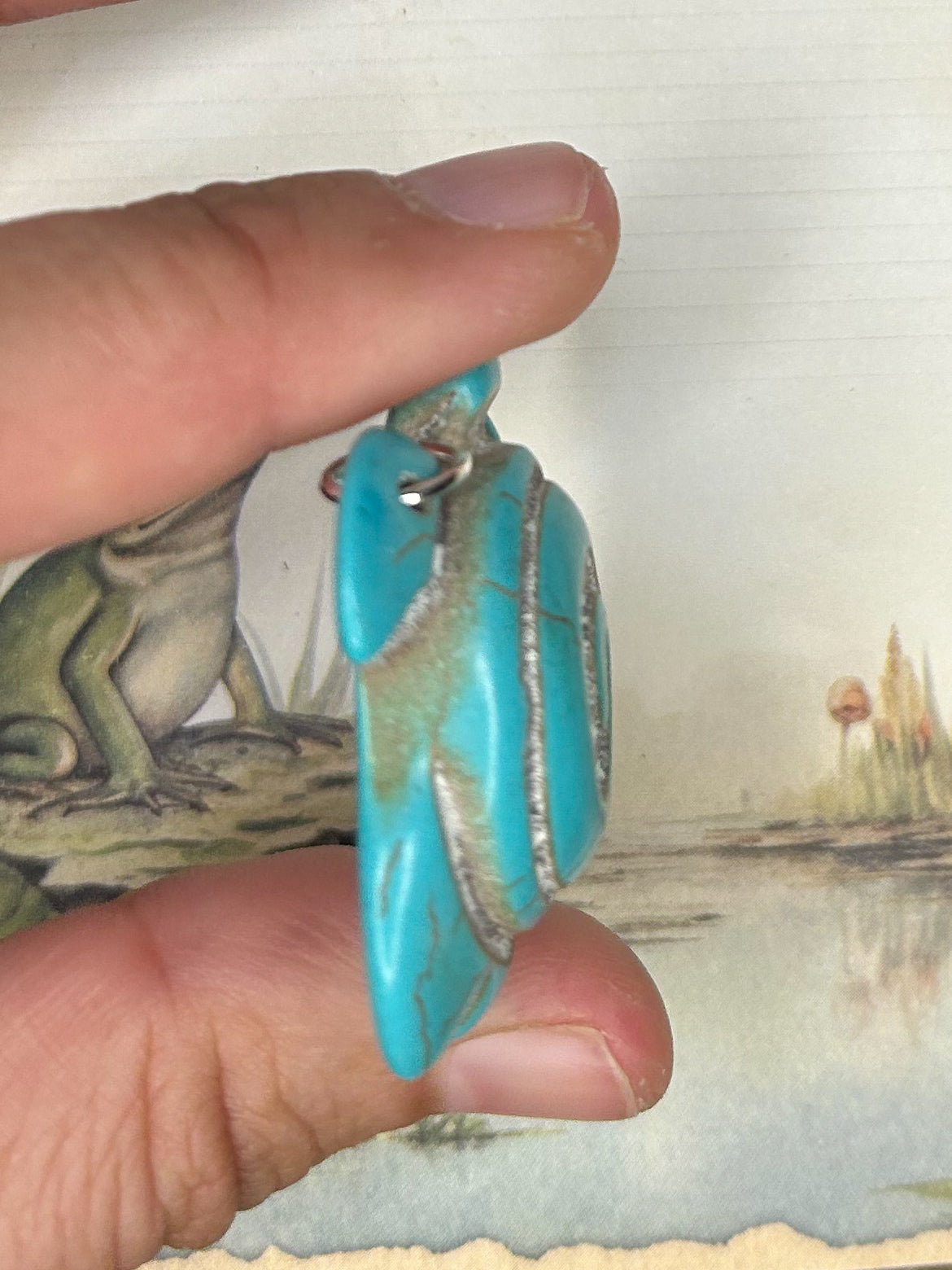Turquoise Pendant 1TQ02