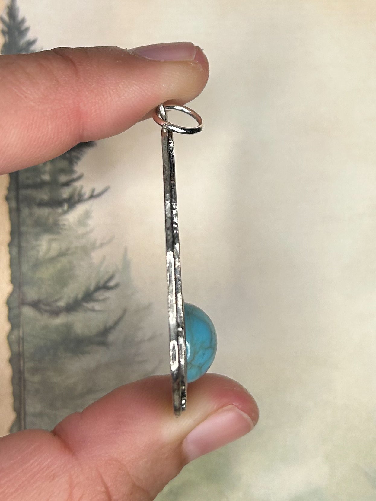 Turquoise Pendant 1TQ11