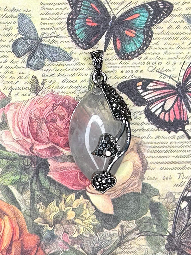 Clear Quartz Pendant 1QZ07