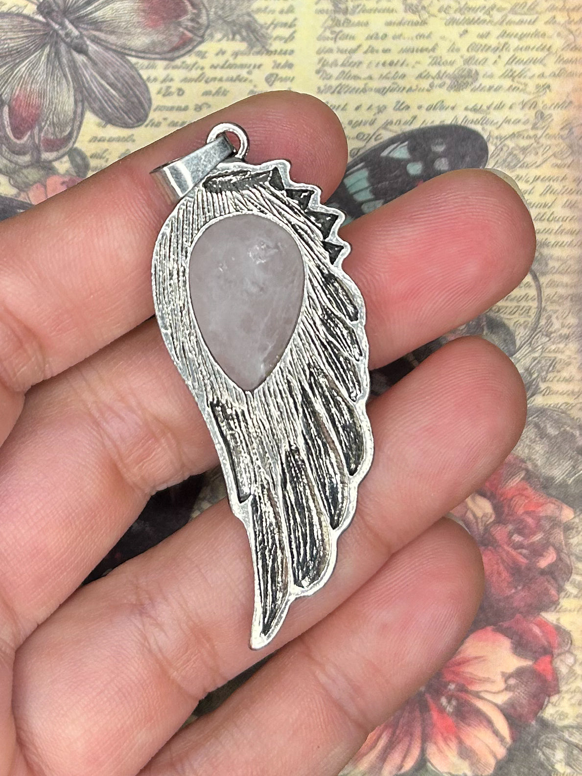 Clear Quartz Pendant 1QZ04