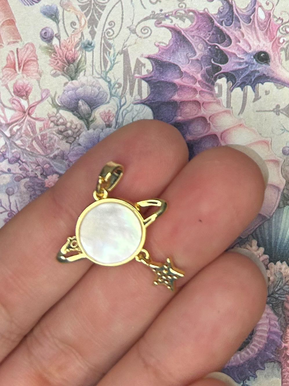 Shell Charm Pendant 1SH03