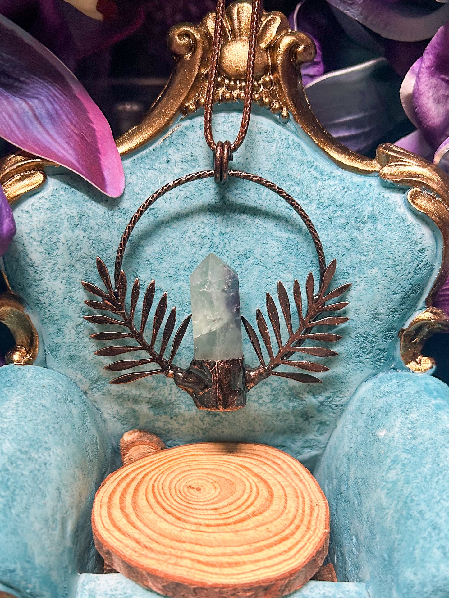 Fluorite Pendant FL02