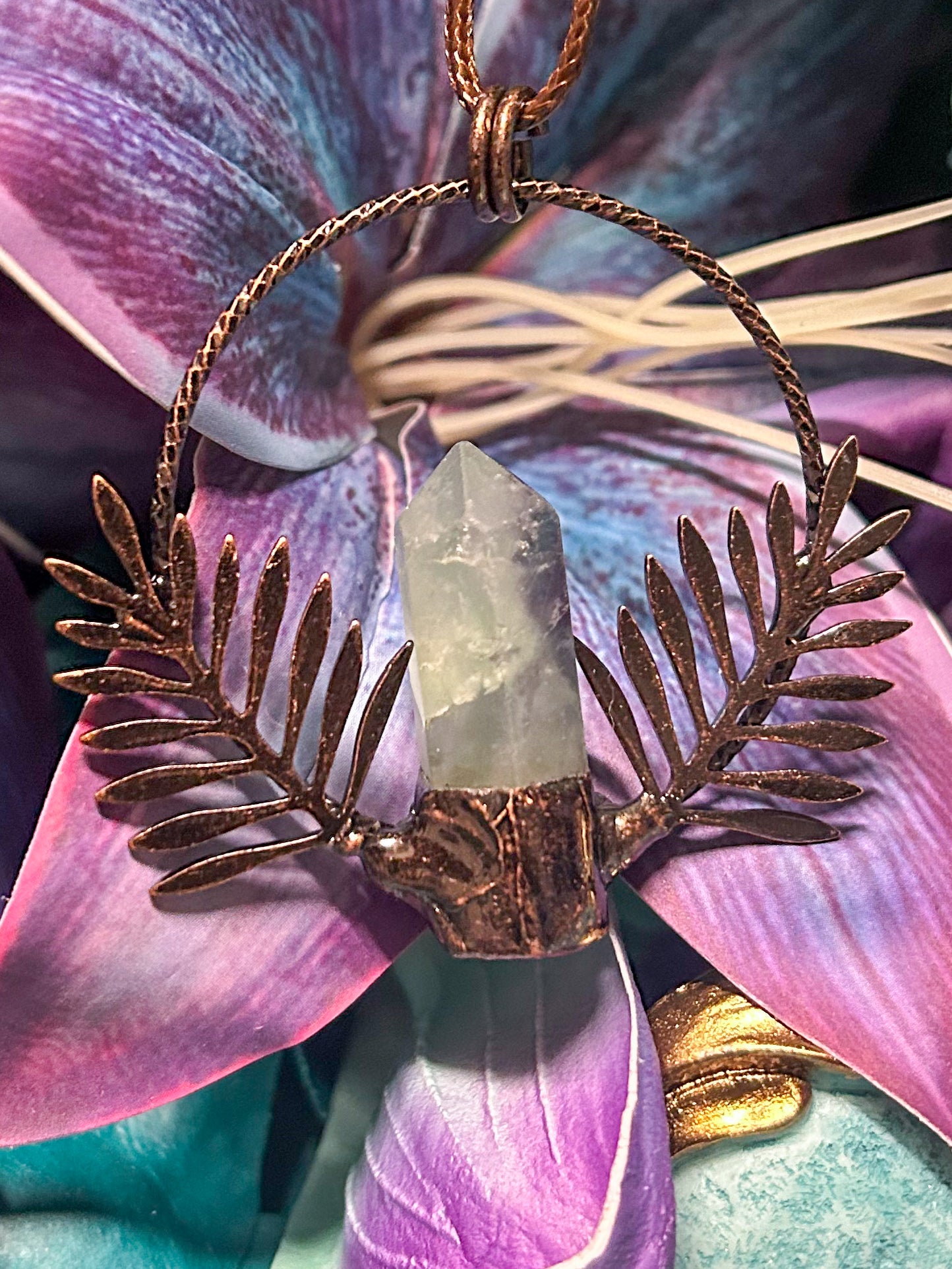 Fluorite Pendant FL02