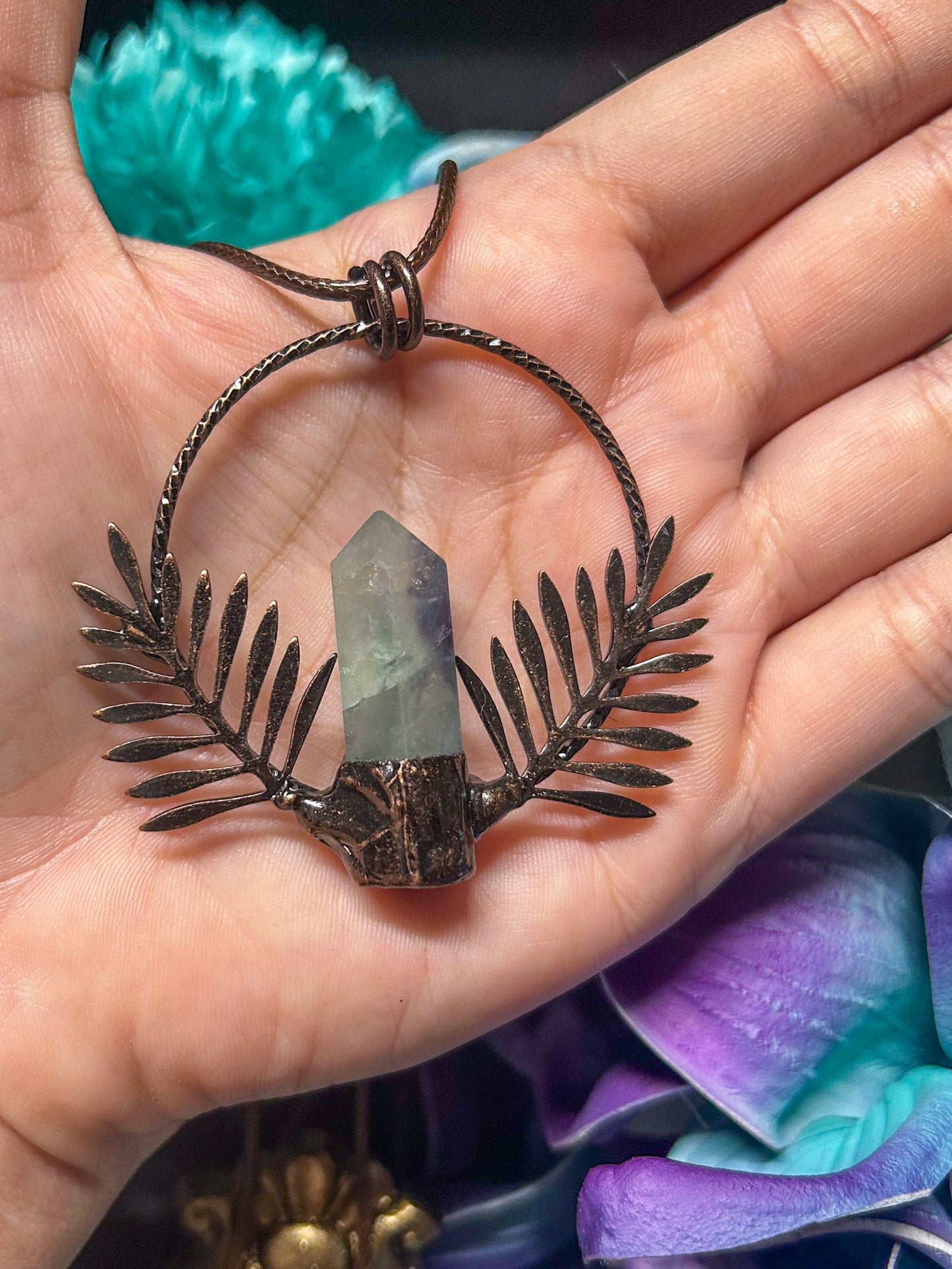 Fluorite Pendant FL02