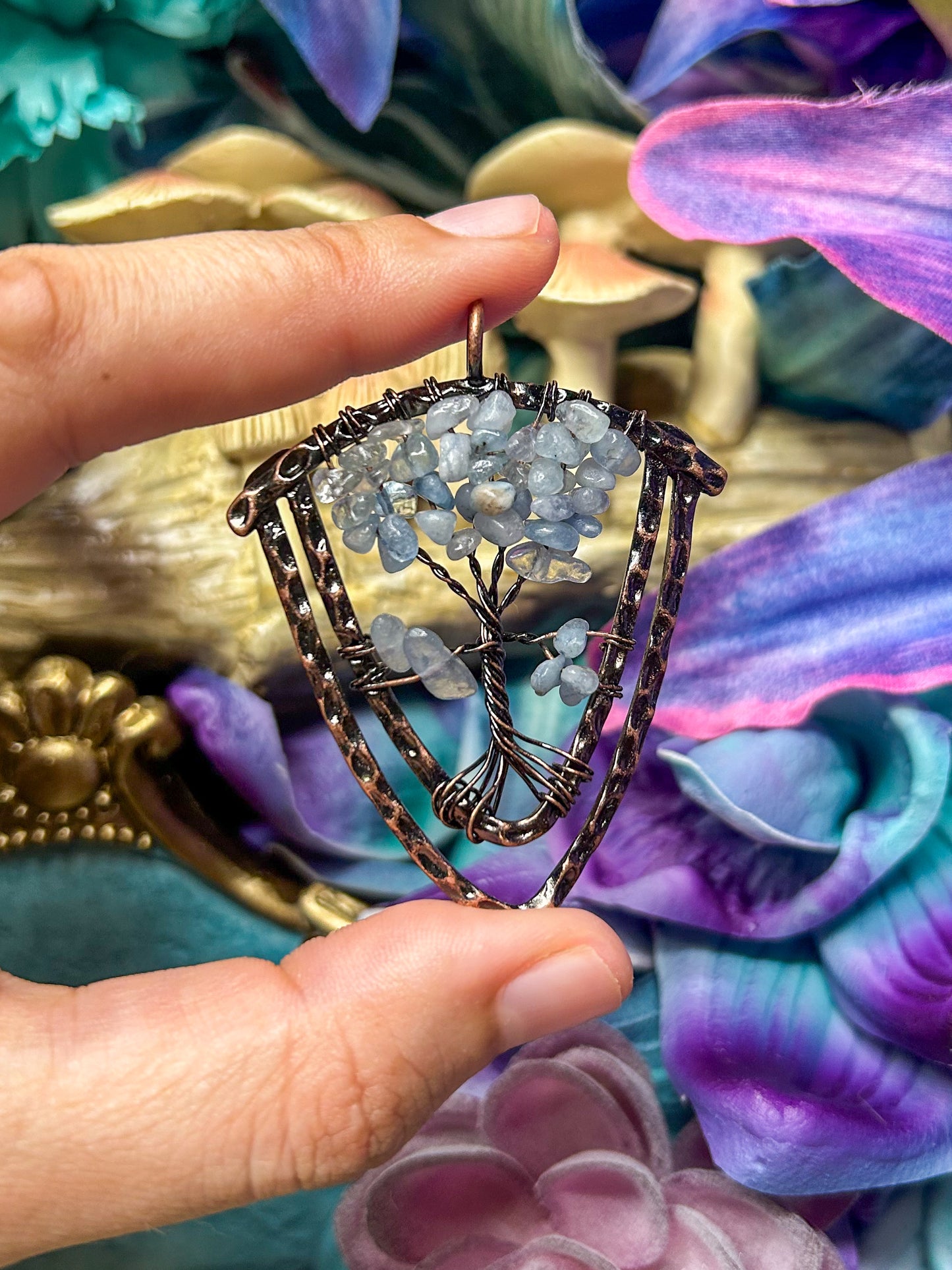 Aquamarine Pendant AQ02