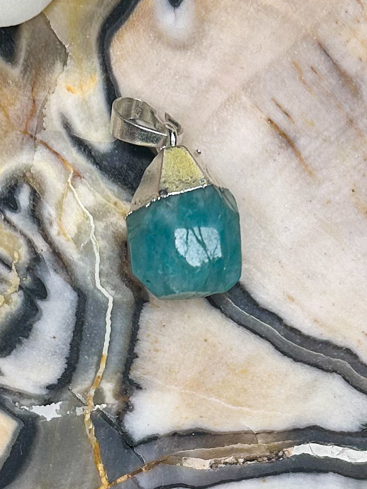 Amazonite Pendant AZ18