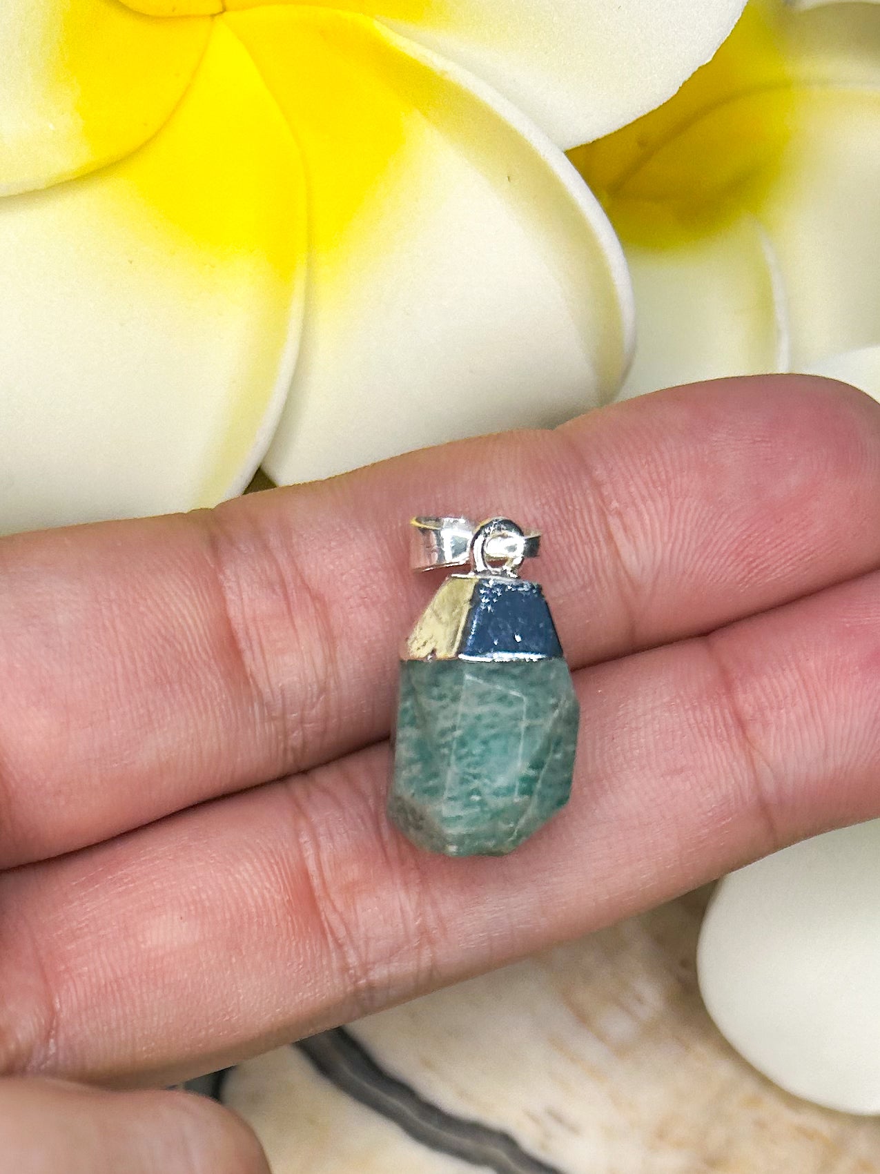 Amazonite Pendant AZ20