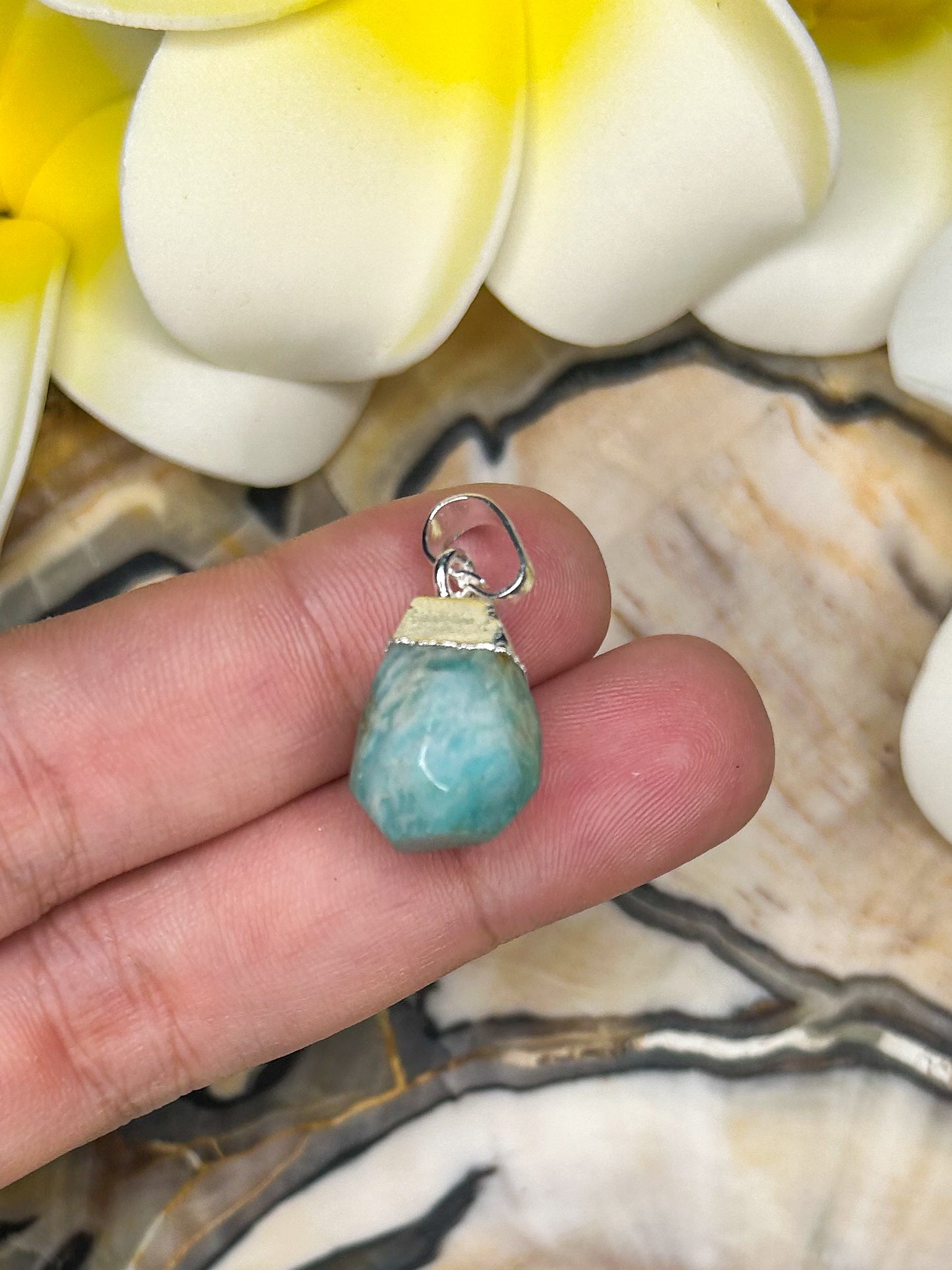 Amazonite Pendant AZ21