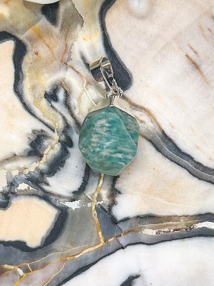 Amazonite Pendant AZ22