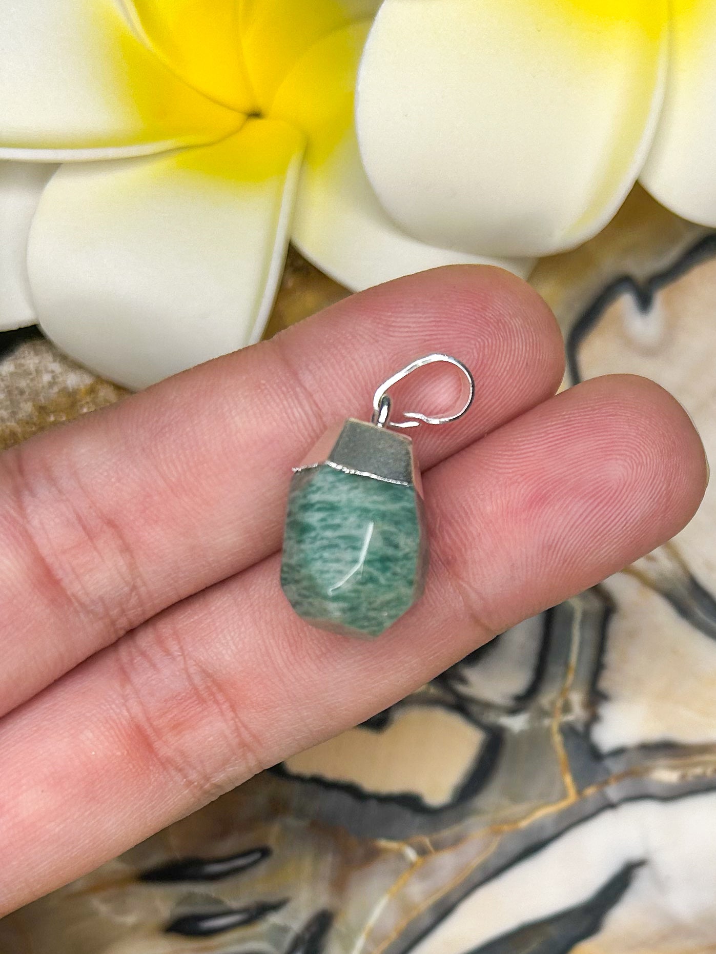 Amazonite Pendant AZ23