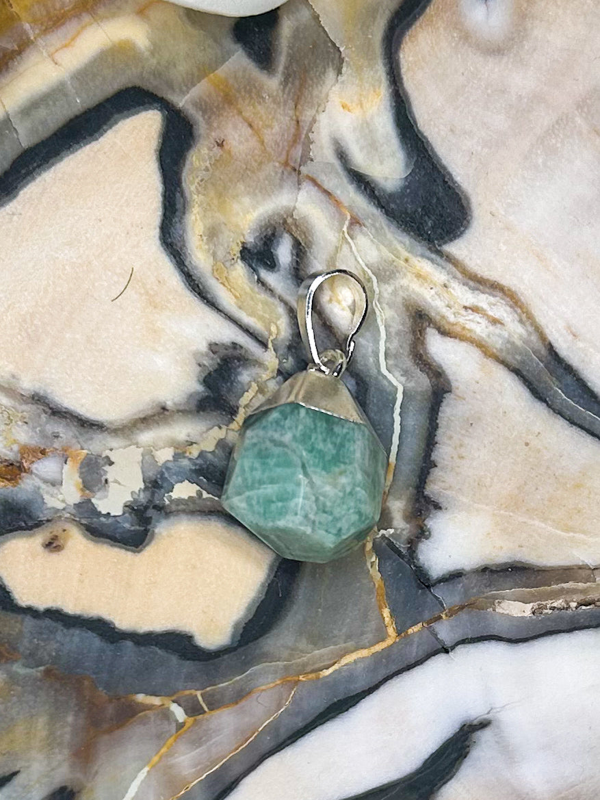 Amazonite Pendant AZ26