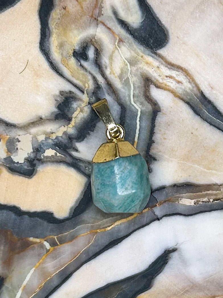 Amazonite Pendant AZ27