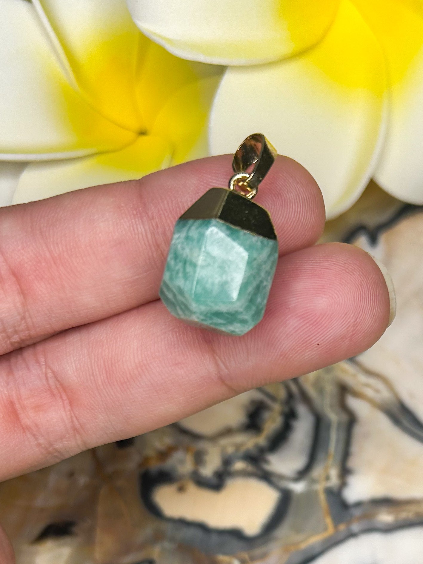 Amazonite Pendant AZ31