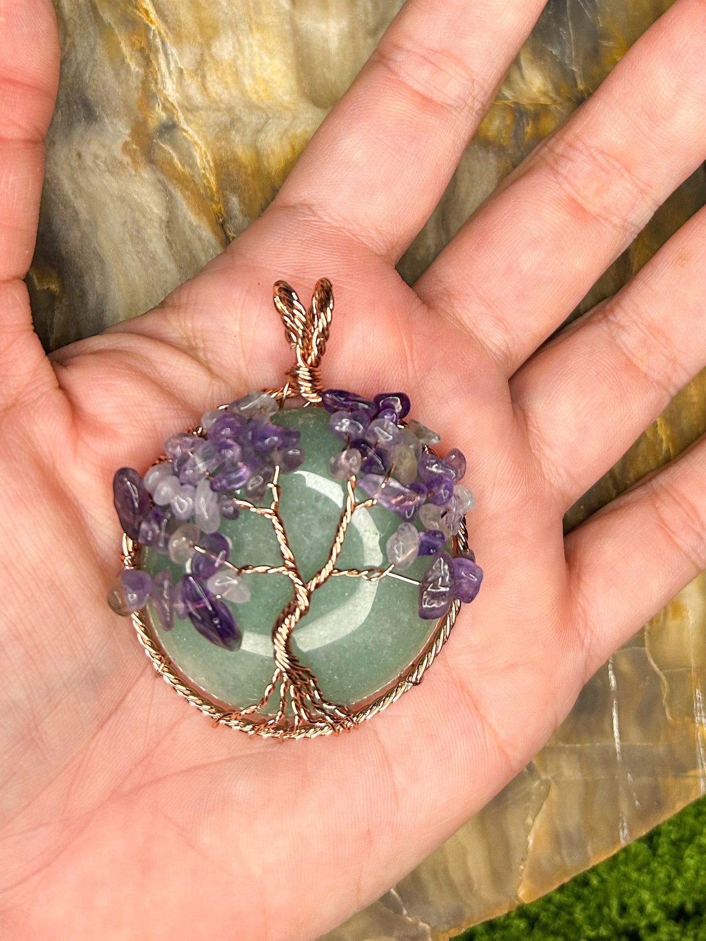 Aventurine Pendant AV03