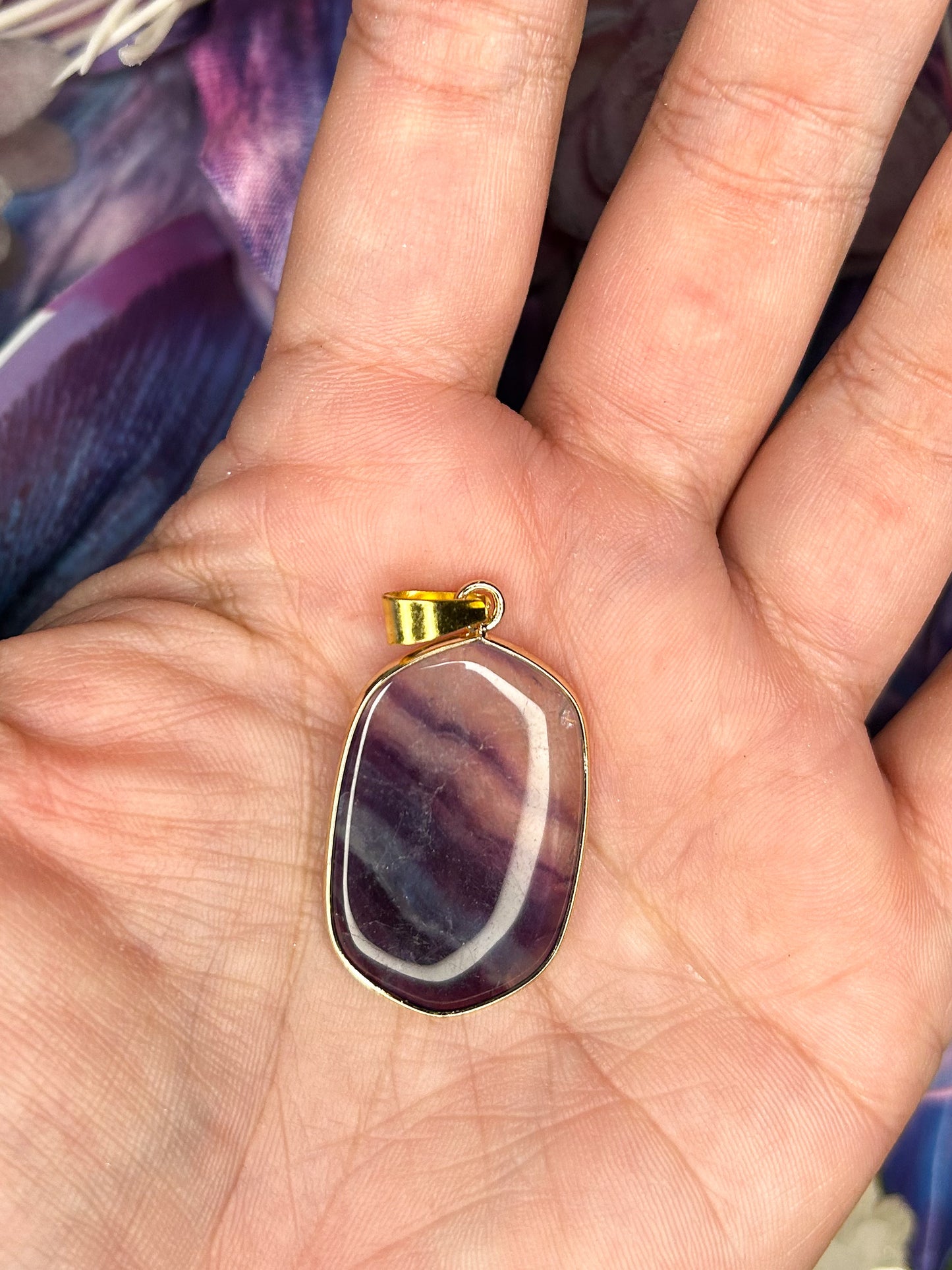 Fluorite Pendant FL15