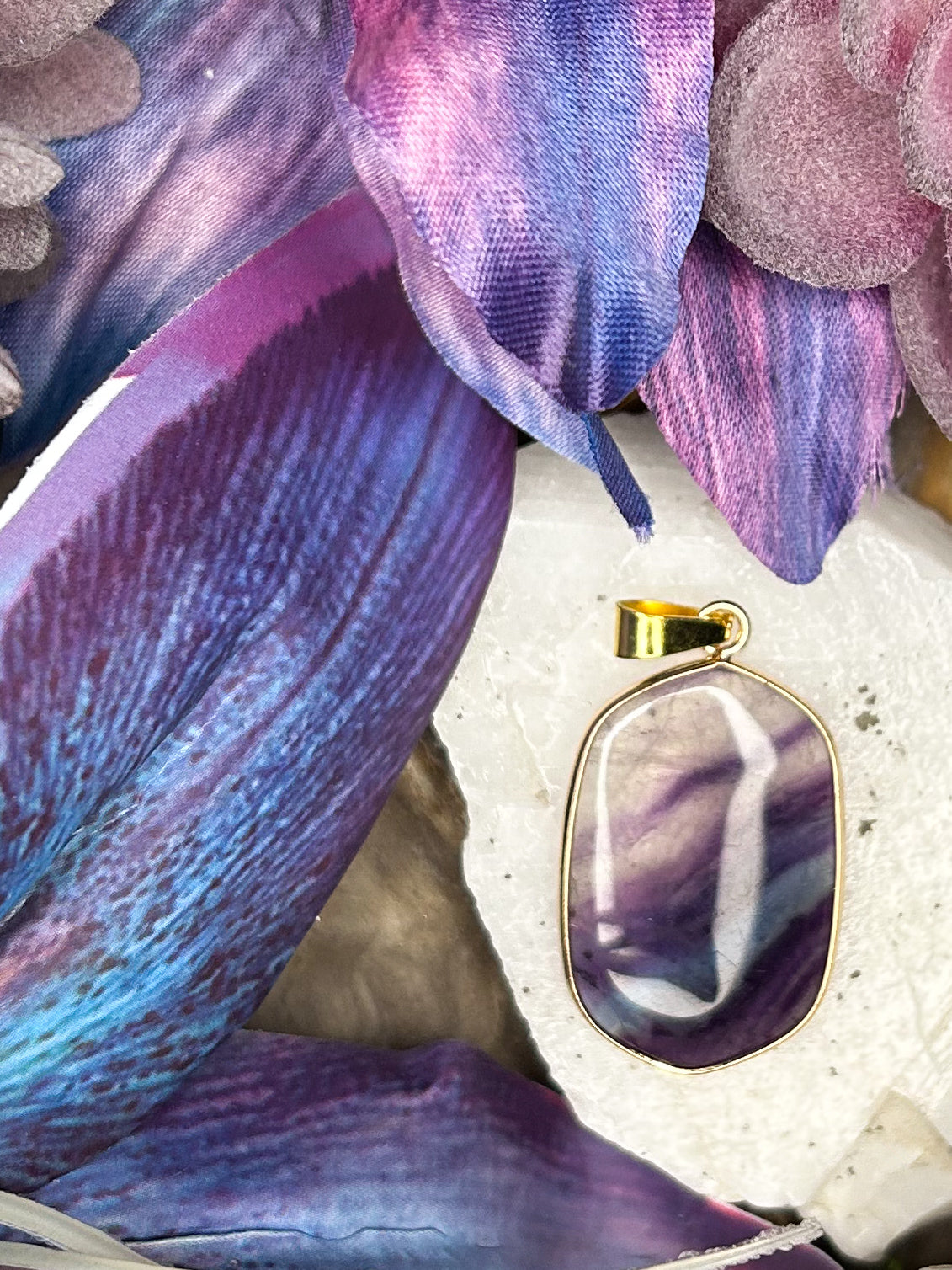 Fluorite Pendant FL15