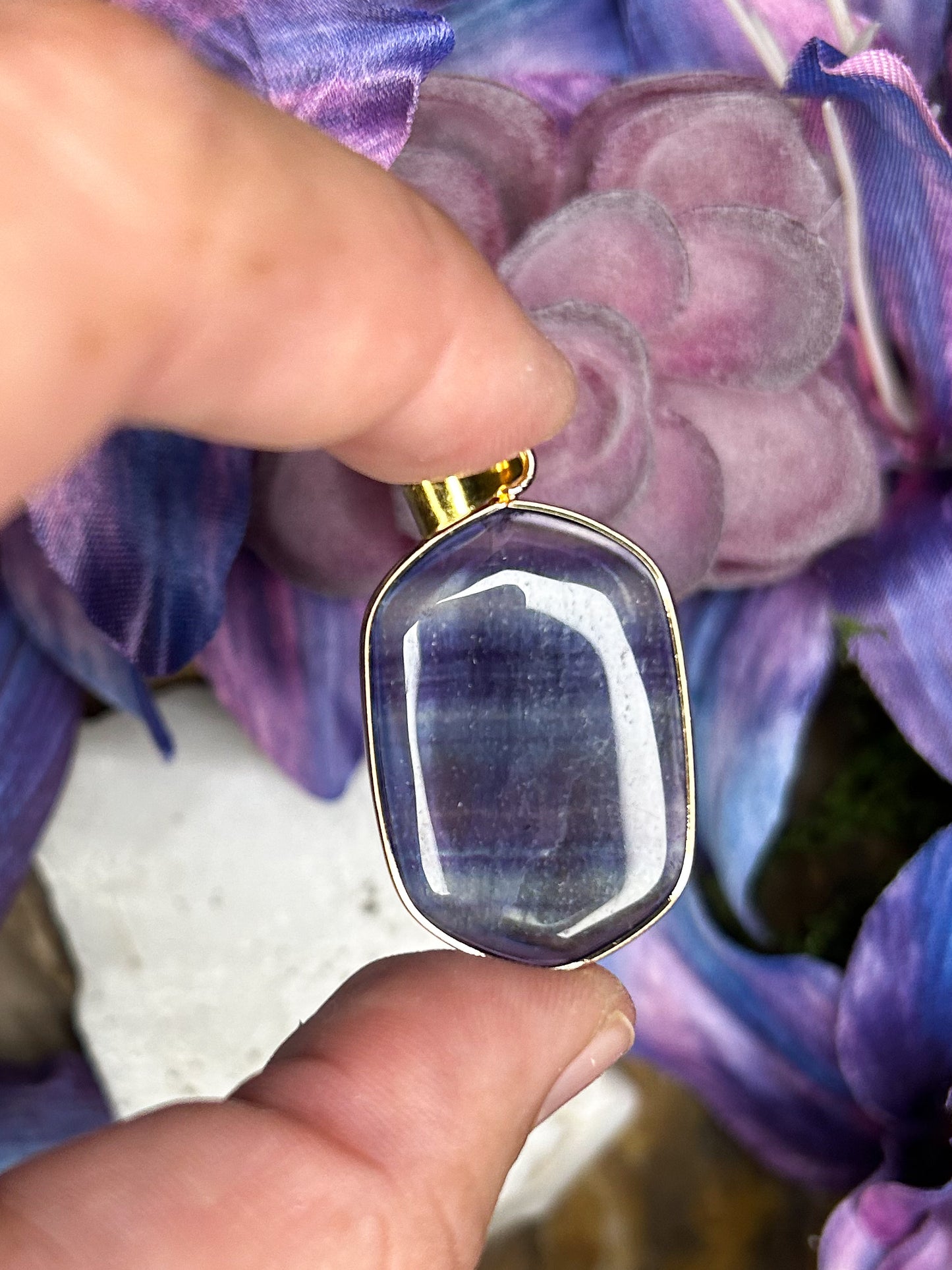 Fluorite Pendant FL16
