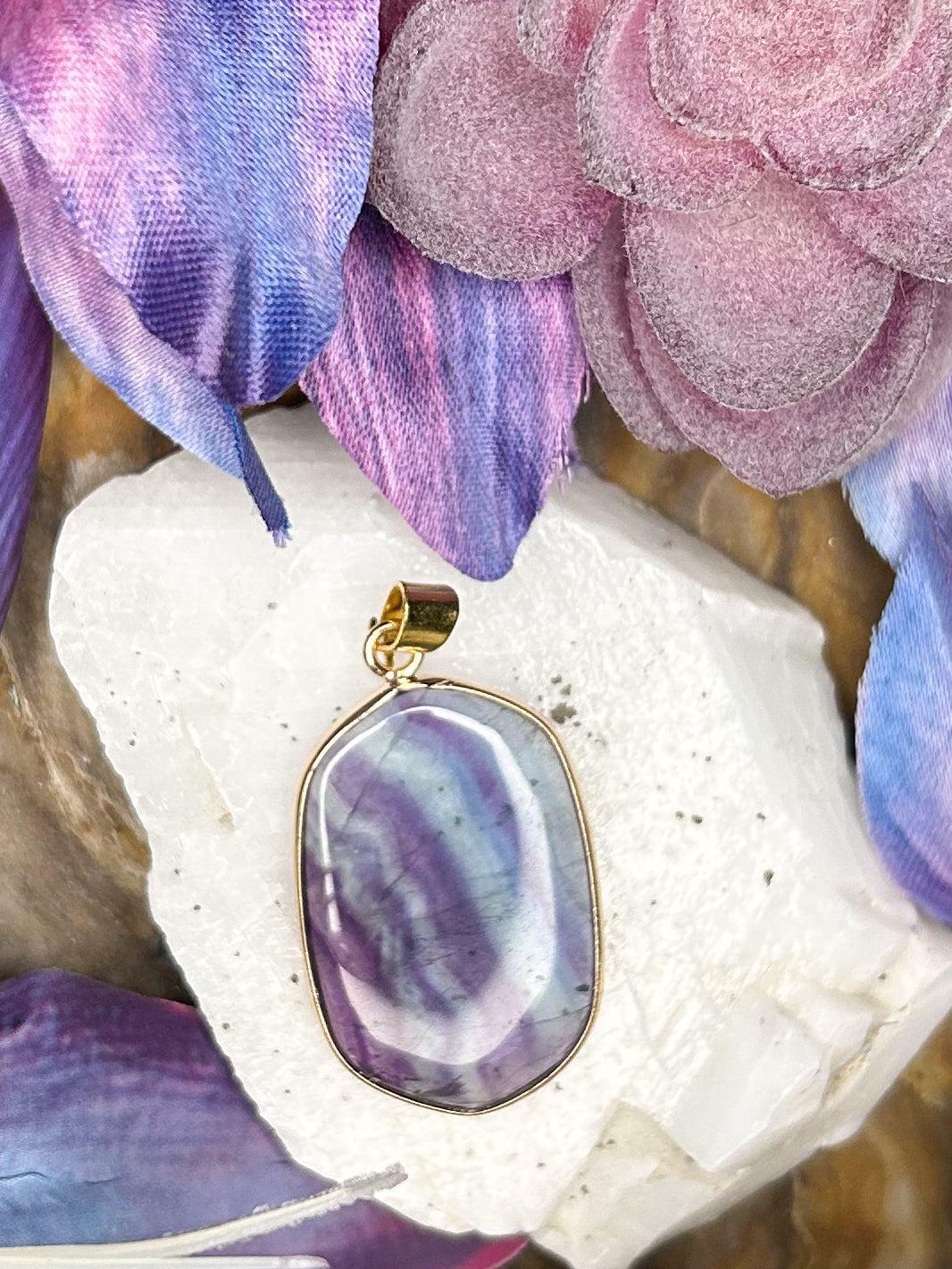Fluorite Pendant FL17