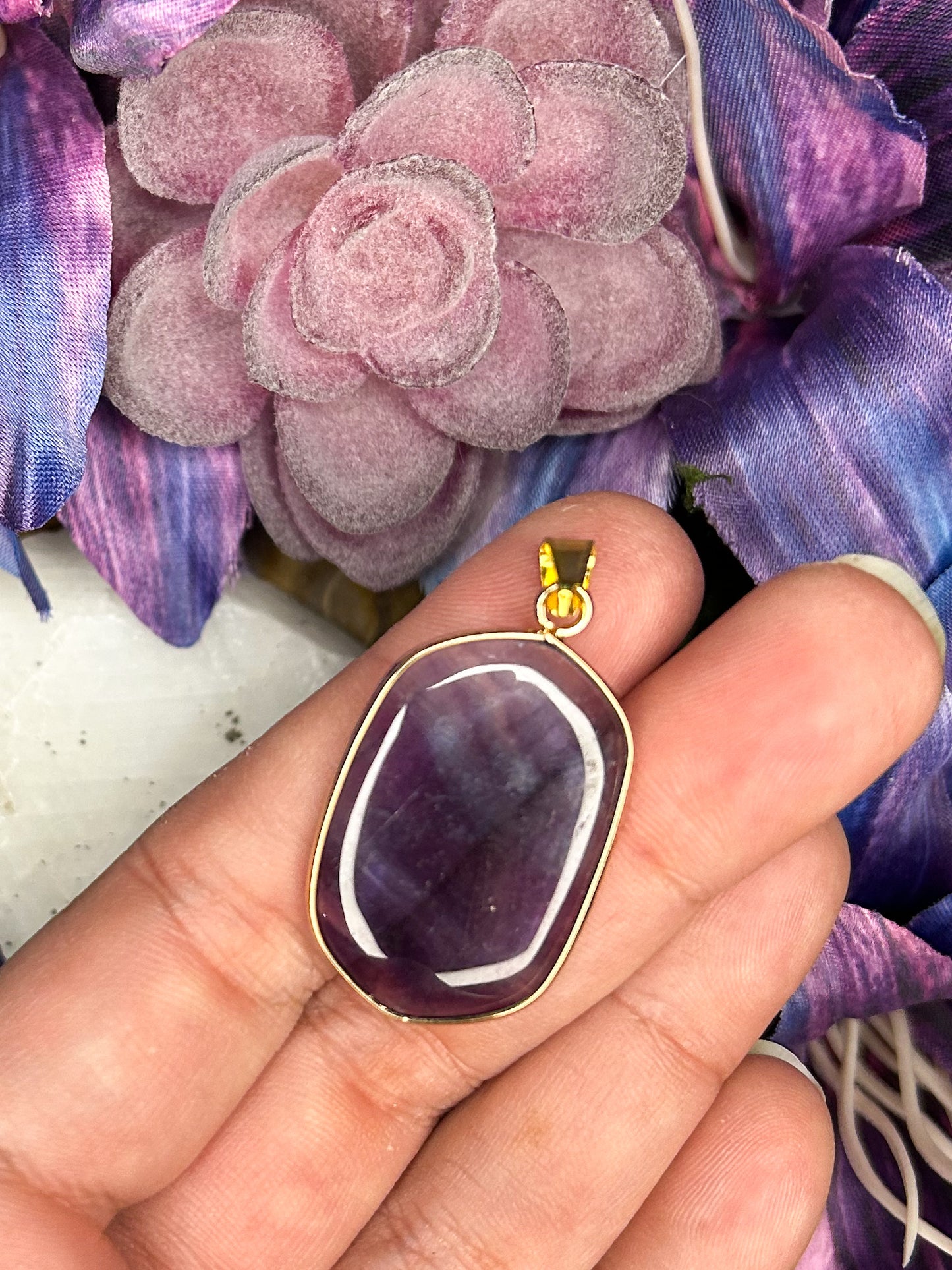 Fluorite Pendant FL18