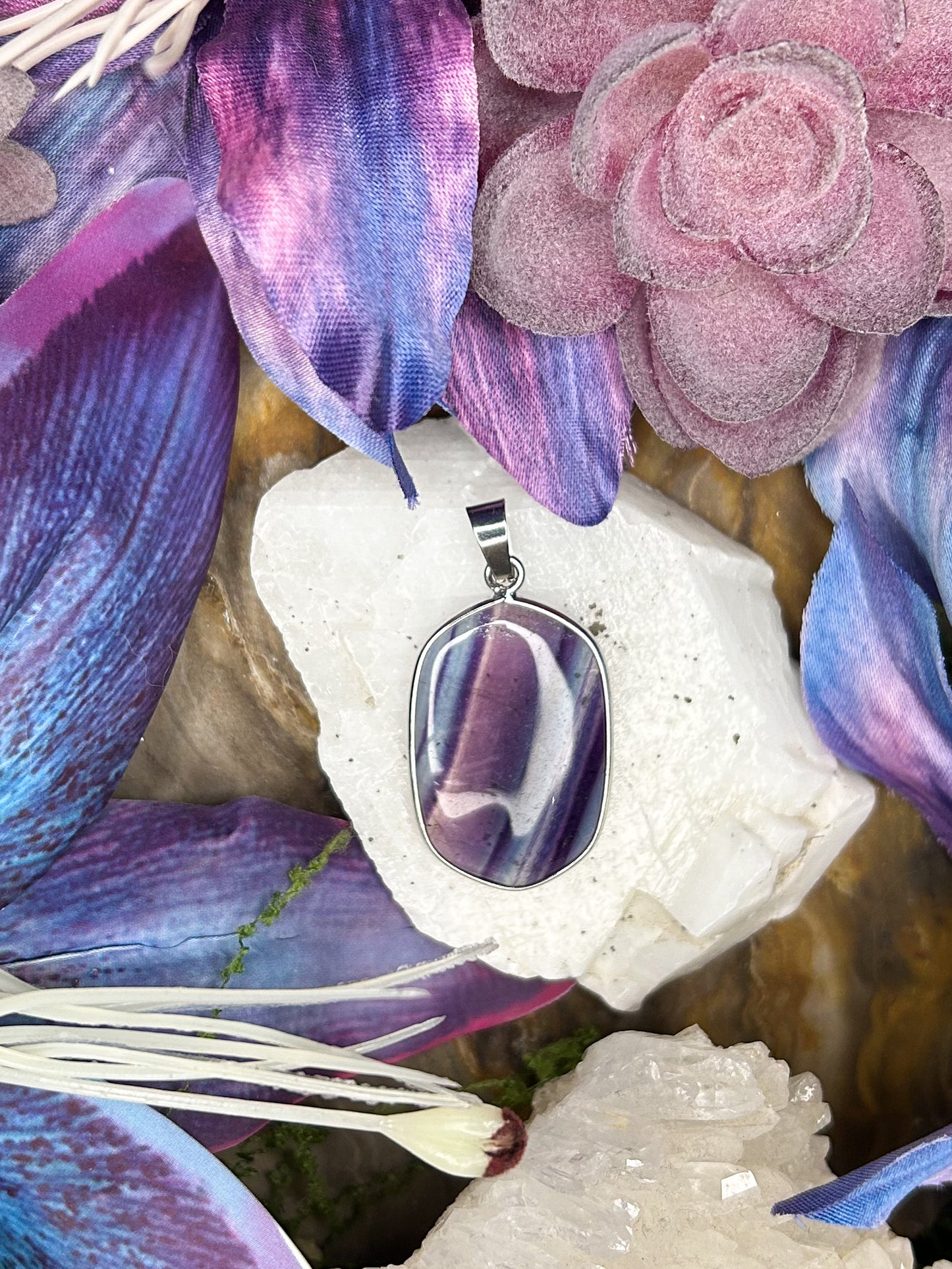 Fluorite Pendant FL19