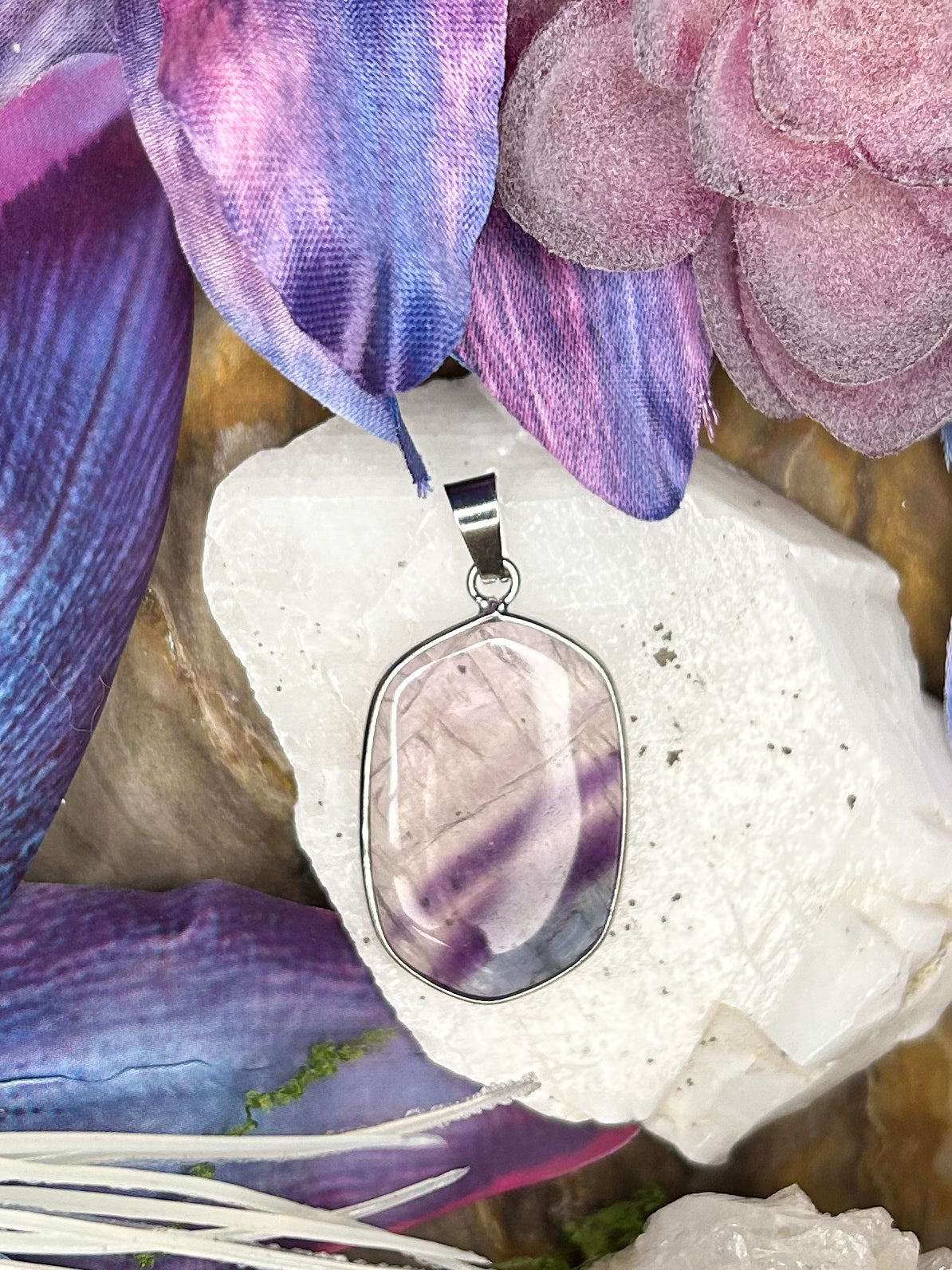 Fluorite Pendant FL21