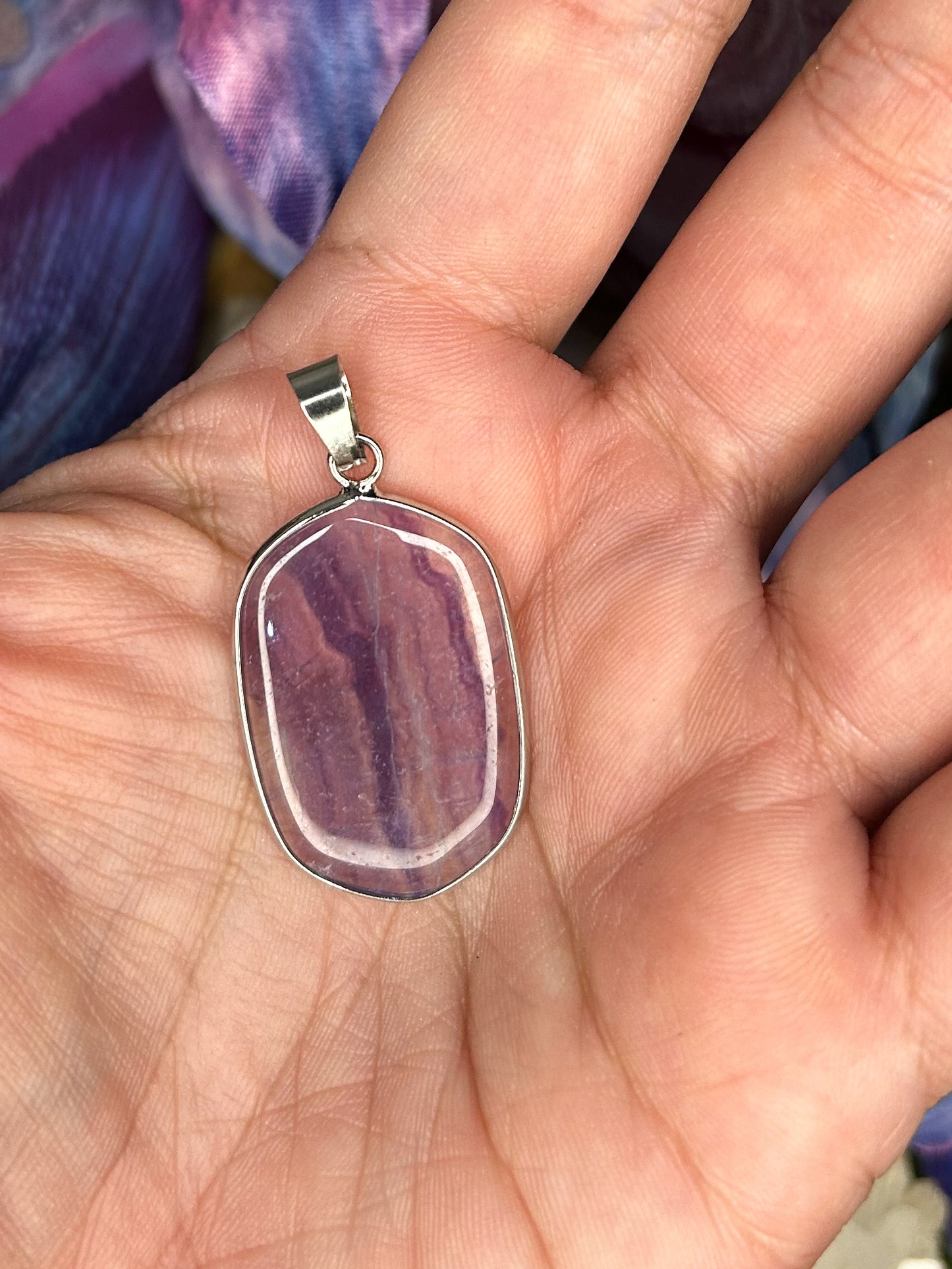 Fluorite Pendant FL22